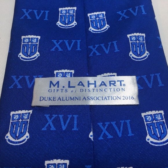 Duke University Alumni Tie 2016 100% Silk Hand Made - Picture 4 of 5